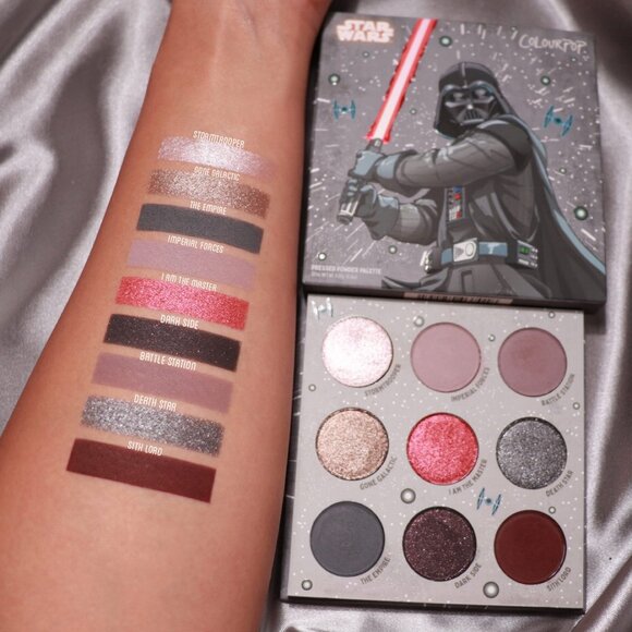 NWB Colourpop DARTH VADER Star Wars Eyeshadow Palette - Picture 2 of 2